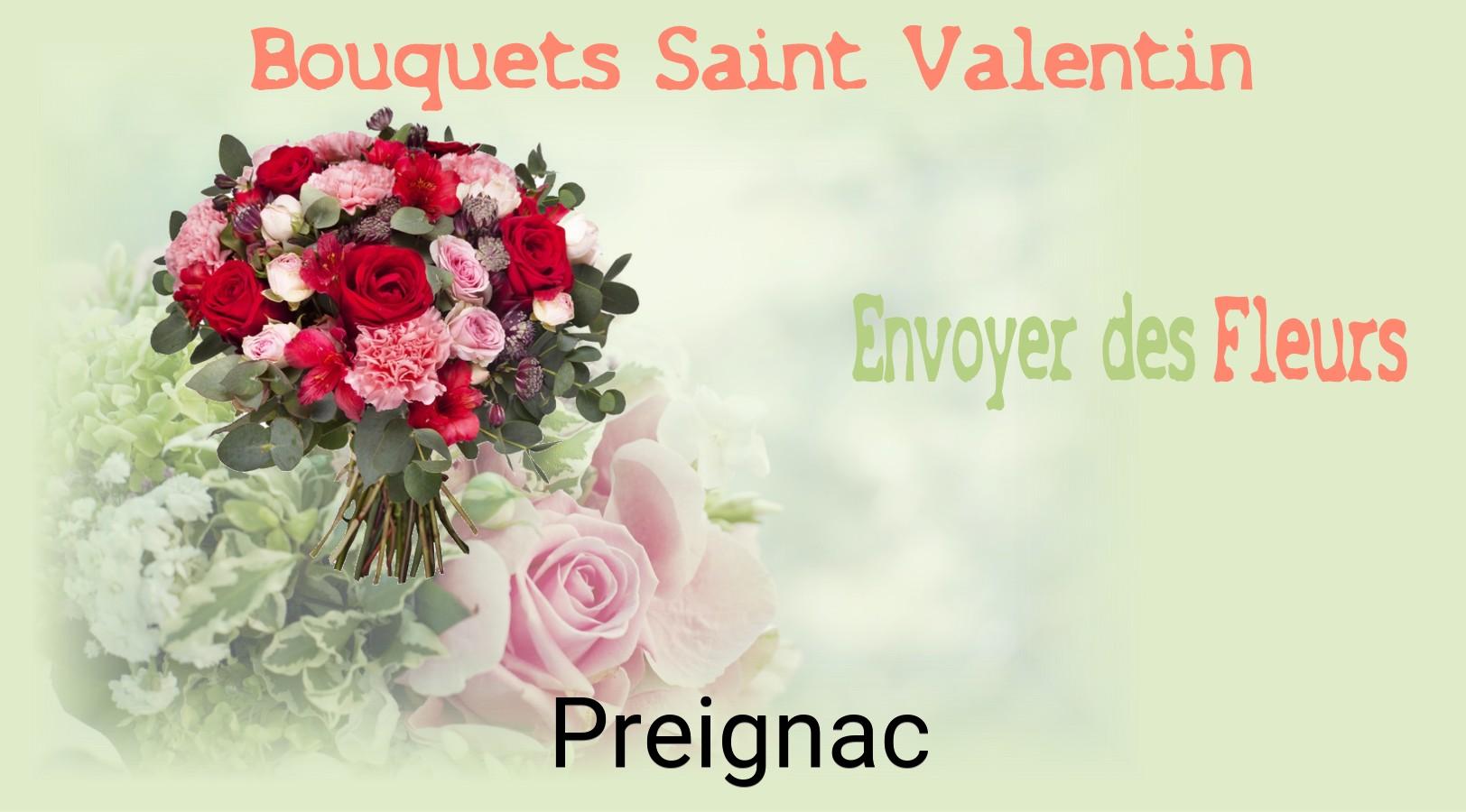 Roses de Saint-Valentin livrées à Preignac